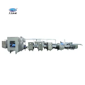 1200mm High End Series Hard and Soft Biscuit Line Biscuit Making Machines for All Kinds of Biscuits with Tunnel Baking Oven