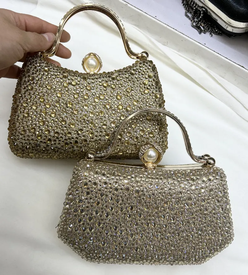 rhine stone handtasche luxus frauentasche mode abendtaschen