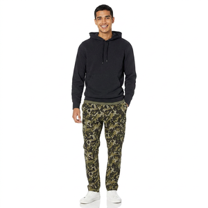 Sweat-shirts à capuche pour hommes 100% coton Couleur unie Respirant Séchage rapide Saison hivernale Nouvelle arrivée Vente en gros Prix bas - Product Image 1