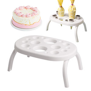 <span class=keywords><strong>Support</strong></span> de rangement pour poches <span class=keywords><strong>à</strong></span> <span class=keywords><strong>douille</strong></span> et douilles de pâtisserie, en plastique, pour décoration de gâteaux - Product Image 1