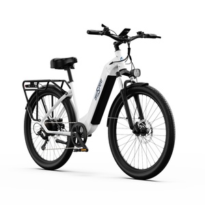 Bicicleta Eléctrica Híbrida Eu ONESPORT OT05 250W 36V 18.2AH con Tracción Directa para Adultos, Bicicleta Urbana de Aleación de Aluminio sin Escobillas, Bicicleta para Nieve - Product Image 2