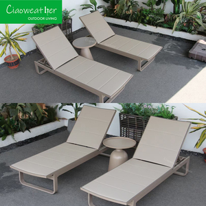 Tumbona moderna <span class=keywords><strong>de</strong></span> tela <span class=keywords><strong>de</strong></span> malla para hotel, patio <span class=keywords><strong>de</strong></span> natación, piscina para playa, jardín, Patio, Hotel, Parque, Villa, correo, embalaje, tumbona - Product Image 4