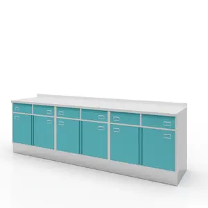 Health Care Furniture Hospital Ergonomic Design Metal Cabinet with Drawer