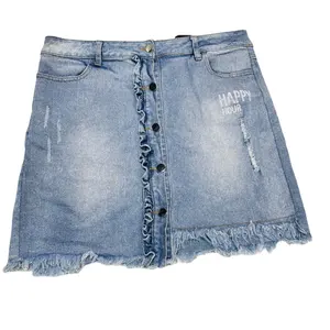 Used Clothes Hot Sale In India Philippines Denim Skirt Used Clothes Ladies Jean Skirts Second Hand Clothes