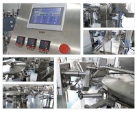 Machine de remplissage et de scellage automatique de sachets préformés pour liquides et condiments, avec écran tactile PLC, pour sauces en poches à bec verseur, qualité alimentaire