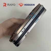 Châssis arrière de remplacement pour iPhone 17 16 15 14 14Plus (version US) avec plateau SIM et touches latérales