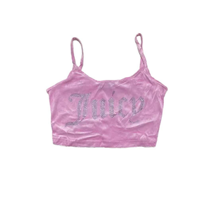 Nouveau style européen et américain, <span class=keywords><strong>camisole</strong></span> courte sexy avec strass, motif uni en velours, haut tendance pour fille, best-seller sur AliExpress - Product Image 5