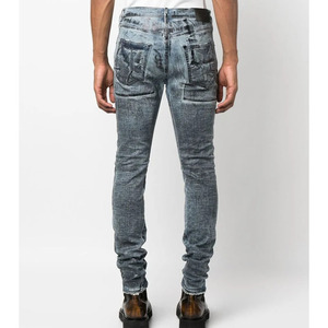 <span class=keywords><strong>Jeans</strong></span> in Denim Custom da <span class=keywords><strong>uomo</strong></span> Slim fit estivi <span class=keywords><strong>Jeans</strong></span> X-Ray nero sporco lavaggio a <span class=keywords><strong>vita</strong></span> <span class=keywords><strong>bassa</strong></span> Skinny <span class=keywords><strong>Jeans</strong></span> attillati - Product Image 5