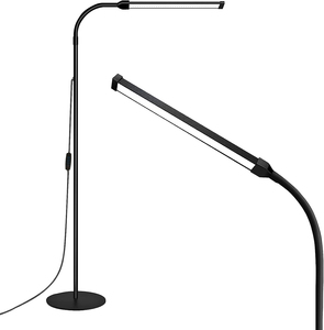 Nordic Designed Vertical Light <strong>Floor</strong> <strong>Lamp</strong> LED Modern Minimalist Style in Black White and <strong>Grey</strong> - Product Image 4
