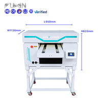 Printer UV Flatbed Fuxin A2 Single I3200U1-HD 40*60CM Printer Inkjet Digital untuk Kaca, Kayu, Keramik, dan Lembaran Logam