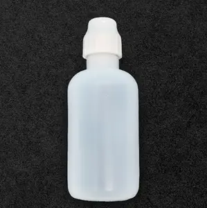Botella vacía de pintura artística, contenedor de 15mm, plumilla de plástico