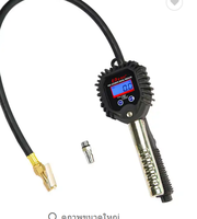 Manomètre numérique de pression des pneus de voiture, poignée ergonomique, joint métallique, lecture de la pression en temps réel, résolution 0,2 psi, 255 psi, adapté à tous les véhicules