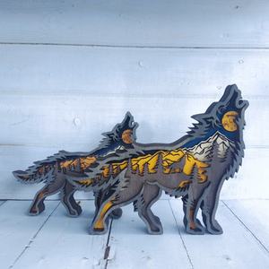 <span class=keywords><strong>2023</strong></span> nouvelle maison lumière aigle ornements animaux décoration <span class=keywords><strong>de</strong></span> la maison en bois artisanat sculpté ornements en bois - Product Image 5