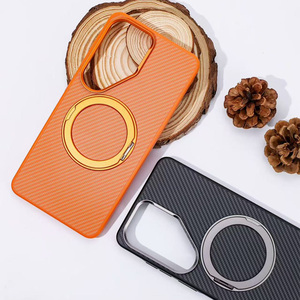 Étui de téléphone magnétique JOYPORODO GB003 Fashion PC avec protection à 360° °   Étui en fibre de carbone avec support rotatif pour Samsung S23 S24 S25 S26 Ultra - Product Image 2
