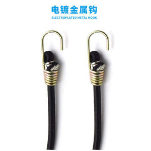 Ganchos de cuerda Wantu para etiquetas, elásticos negros con resorte metálico para joyería, relojes, gafas, uso en interiores, personalizables - Product Image 5