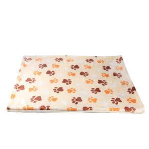 الكلمة الحيوانات الأليفة بطانية الكلب البطانيات الفانيلا النوم حصيرة السرير غطاء مع باو طباعة بطانية ناعمة لالهريسة جرو الحيوانات الصغيرة - Product Image 4