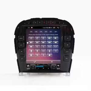 Autoradio Android 12 pour Jaguar S-TYPE S TYPE 2004, lecteur DVD style Tesla, système multimédia stéréo, navigation GPS, écran <span class=keywords><strong>10</strong></span>,4 pouces, Wifi, DSP - Product Image 5