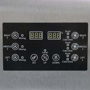 เครื่องทำเครื่องดื่ม2ถัง15L * 2เครื่องดื่มแช่แข็ง900W ใช้ในเชิงพาณิชย์ - Product Image 4