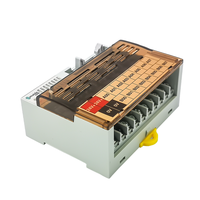 Module de bornier à vis Shimaide 8 canaux d'entrée analogiques, 4 canaux de sortie analogiques, 11-20 AWG, 24V DC, pour distribution PLC