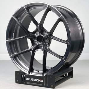 Jantes BKU forgées 5x112 18 19 20 pouces, jantes en alliage concave polies pour <span class=keywords><strong>Audi</strong></span> RS5 RS4 <span class=keywords><strong>RS3</strong></span> A4 C6 C7 B8 B7 B8 B9 8P 8Y 8V - Product Image 5