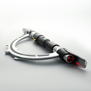 <span class=keywords><strong>Sabre</strong></span> <span class=keywords><strong>laser</strong></span> à double lame pliable avec poignée en métal, effets sonores Neopixel Proffie Blaster Lock-Up, pour cosplay et duel - Product Image 5