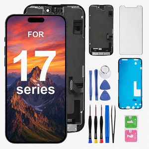 หน้า<span class=keywords><strong>จอ</strong></span> OLED แบบสัมผัสสำหรับเปลี่ยนอะไหล่ขายส่ง สำหรับ 17 Pro Max 17E 6.1/6.3/6.9 นิ้ว อุปกรณ์ซ่อมมือถือ - Product Image 1