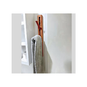 <span class=keywords><strong>Porte</strong></span>-serviettes magnétique en bois dur, <span class=keywords><strong>porte</strong></span>-crochet | <span class=keywords><strong>Porte</strong></span>-manteau fonctionnel - Product Image 4