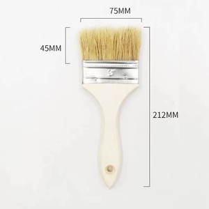 Gỗ xử lý chip sơn bàn chải chi tiết tường chuyên nghiệp trắng tự nhiên tiện ích sơn bàn chải - Product Image 5