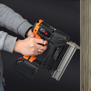 F30 High <b>Power</b> Lithium Staple Gun Cordless Shooting Nail Guns Portable Nailing Machine Battery Nailer Woodworking <b>Tools</b> - Product Image 5