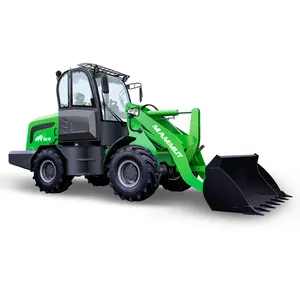 1.6ton 1.8T Front Wheel Loader 1800 Agricultural Loader Multi-Attachment Mini Wheel Front Loaders