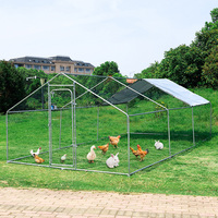 Dropshipping USA - En stock - Poulailler métallique 3*6M, poulailler pas cher, cages pour poulets