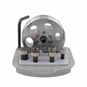 Durston Jewelry-Kit d'outils de coupe à disque ovale pour l'artisanat en or, argent et cuivre, 6 pièces, avec plateau de rangement - Product Image 2