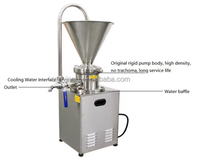Machine à broyer le beurre de cacahuète et le cacao JMC-60 Sanying, populaire, moulin colloïdal pour la pâte de sésame