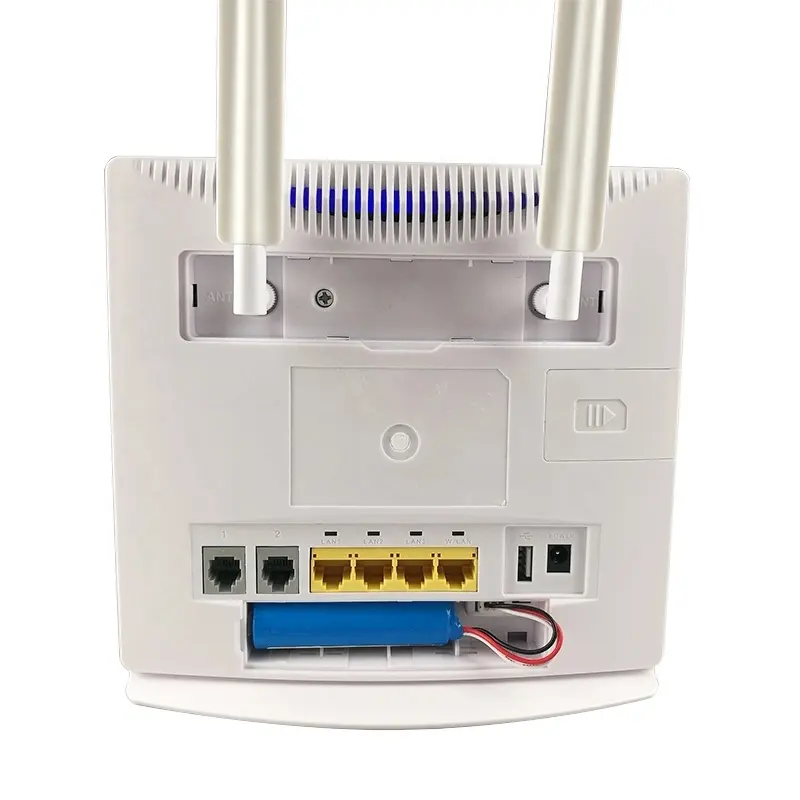 4G LTE Wi-Fi роутер со слотом для SIM-карты/4 RJ45/2 RJ11 для голосового вызова