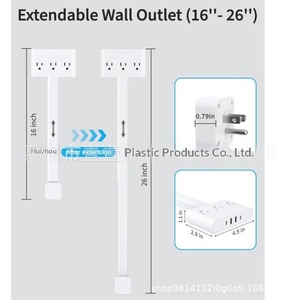 Prolunga <span class=keywords><strong>per</strong></span> <span class=keywords><strong>Presa</strong></span> Elettrica da Divano Girevole a 360 Gradi con Design a Bastoncino, Novità - Product Image 5