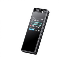 Mini stylo enregistreur vocal intelligent silencieux 64 Go, autonomie ultra-longue, réduction de bruit professionnelle HD, micro USB, format WAV
