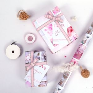 Wholesale 80g Valentine'Day Art <b>Paper</b> <b>Tissue</b> 43*300cm Gift Luxury Custom Packaging <b>Wrapping</b> <b>Paper</b> Roll - Product Image 6