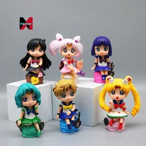 Qバージョンセーラー月野うさぎアニメカークレーンゲームフィギュア装飾コレクション飾りギフトおもちゃカワイイ像ムーンプリンセス - Product Image 2