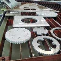 Machine de découpe de pierre à jet d'eau CNC HUALONG Stonemachinery HLRC-4020 KMT pour marbre, granit, carrelage céramique