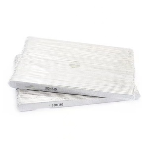 Holz Sandpapier Nagel <span class=keywords><strong>feile</strong></span> Profession elle Maniküre Puffer Grau Boot Pediküre Doppelseitige Holz puffer Nagel versorgung - Product Image 3