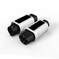 Adaptateur de charge EV de type 1 à GB/T en ABS PC ignifuge, sûr, 7 kW, 220 V AC pour voitures électriques et SUV
