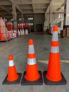 Tùy Chỉnh Không Có Bãi Đậu Xe Hàng Rào Ice Cream Xô Không Công Viên Dấu Hiệu Cao Có Thể Hình PVC Phản Quang An Toàn Giao Thông <span class=keywords><strong>Cone</strong></span> - Product Image 6