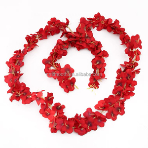 En gros Arc De Mariage Décoratif Fleur Artificielle Glycine <span class=keywords><strong>Guirlande</strong></span> Fleur Hortensia - Product Image 4