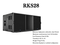 Subwoofer RK218 18 ''AUDIO 18'' Subwoofer puissant pour le son intérieur et extérieur