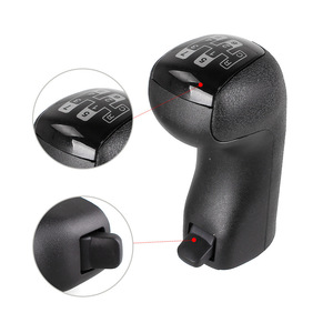 Car Gear <b>Knob</b> FMT040 Black Plastic Ergonomic <b>Shift</b> <b>Knob</b> for Truck Universal Fit - Product Image 2