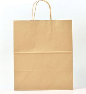 ถุงกระดาษช้อปปิ้งสีน้ำตาลคุณภาพสูงราคาดีพร้อมหูหิ้วขายส่ง - Product Image 6