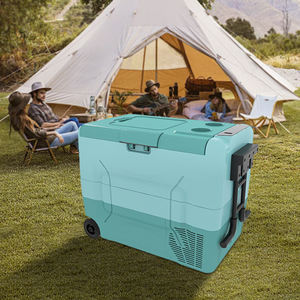 Nouveau design, réfrigérateur portable pour camion 12/24V, réfrigérateur de voiture 35L, réfrigérateur portable à l'intérieur de la cabine du camion - Product Image 4