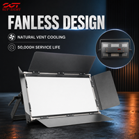 Panneau lumineux LED RGBW 150W, 480 LED, CRI95, DMX512, faisceau de 120 degrés, gradation 4/8 canaux pour studio de télévision et diffusion