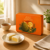 Grande boîte rectangulaire en fer blanc vide pour gâteaux de lune, biscuits, toffees, bonbons, emballage alimentaire et cadeaux, Marque Guangdong LB