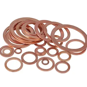 Sunpoint plain din125 m8 m6 nuts bolt flat copper washer